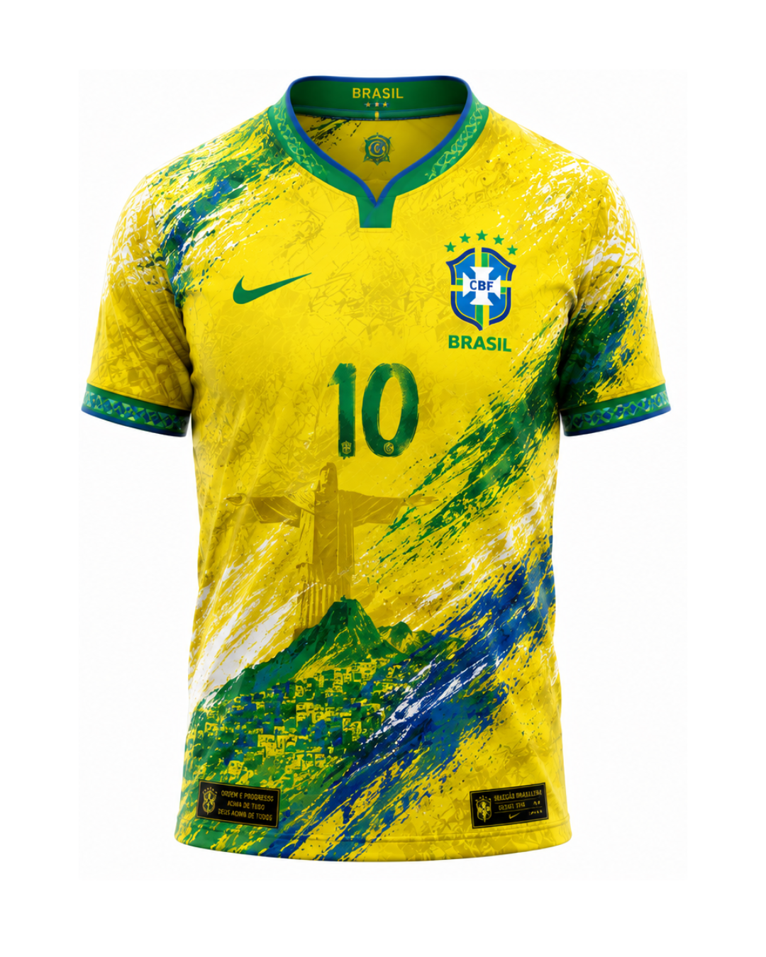 Maillot Brésil collector vue avant