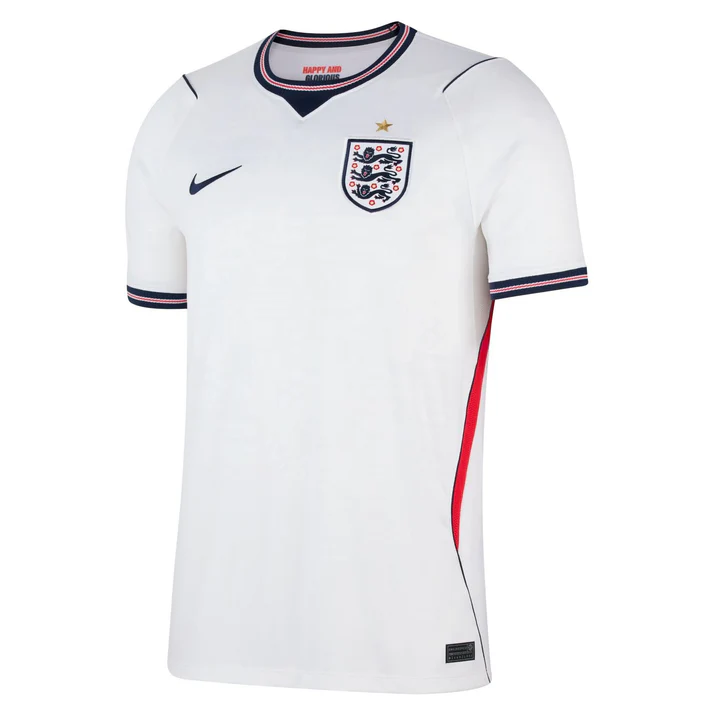 Maillot Angleterre domicile vue avant